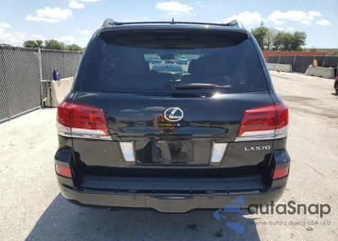 2015 Lexus Lx 570 z USA, uszkodzony, nr VIN JTJHY7AX8F4173019